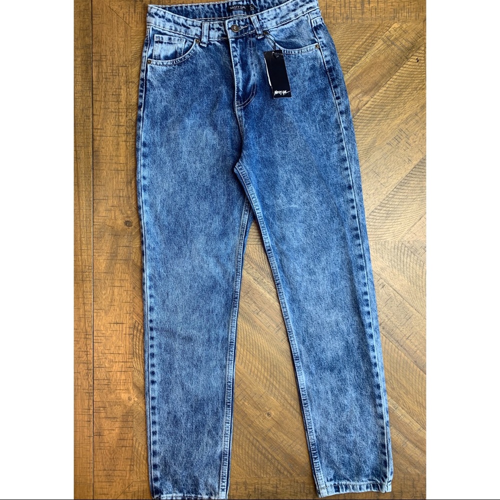 Nasty Gal Acid Wash Jean